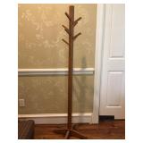 Tiger Oak 68" Coat Rack Tiger Oak 68" Coat Rack