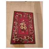 36"�24" 100% Wool Embroidered Rug 36"�24" 100% Wool Embroidered Rug
