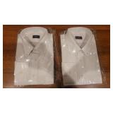 (2) NIP Ventura White Dress Shirts (2) NIP Ventura White Dress Shirts