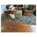 166"x184" Huge Green Floral Area Rug 166"x184" Huge Green Floral Area Rug