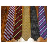 (5) Tom James Ties (5) Tom James Ties