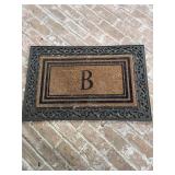 35"x23" Monogram Outdoor Doormat Letter B 35"x23" Monogram Outdoor Doormat Letter B