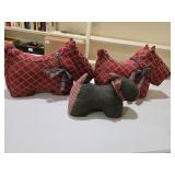 (3) Scotty Throw Pillows (3) Scotty Throw Pillows