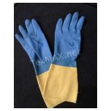(12) Pair Of Rubber Work Gloves