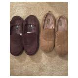 2 Menï¿½s house slippers size Large 9.5