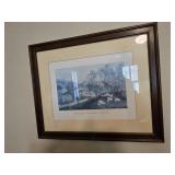"American Homestead Spring" by Currier & Ives