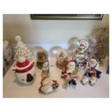 Snow Globe Music Boxes, Stocking Holders & More