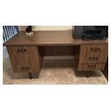 60"x30"x28" K&K Office Desk 5 Drawers ITEMS NOT