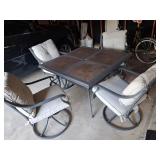 Outdoor patio table