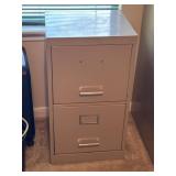 15.5"x14"x27.5" 2 Drawer File Cabinet