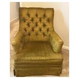 Vintage Velvet 25"x25"x35" Chair