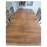 Chestnut Dining Table w/ 4 Chairs