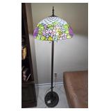 64" Beautiful Tiffany Style 3-Bulb Floor Lamp