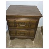 End Table w/2 Drawers 21x18x23