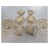 Spode Buttercup Design (2) Plates, (4) Saucers &