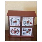 Hobby Lobby Mini Drawer Sewing Box 10"x4"x9"