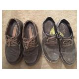 2 Pairs of Men Shoes Size 10
