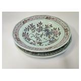 (2) Large Saucers from Adams Calyx Ware in