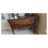 Vintage Buffet Table CONTENTS NOT INCLUDED
