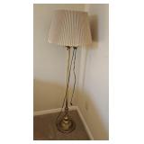60" Brass Candelabra Style Floor Lamp