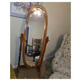 Oval Cheval Mirror