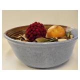 Pottery Bowl w/Potpourri