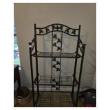 Dark Green Bakers Rack