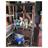 Shelving unit contents not included