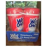 (4) New Wet Wipes