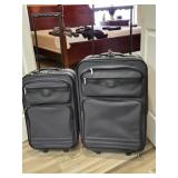 (2) Lewis & Hyde Rolling Travel Luggage.
