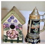Stein from Heidlelberg & Ceramic Birdhouse