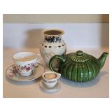 Lenox Winter Greetings Fragrance Warmer, Green