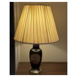 Believed to be Art Of Chokin Table Lamp 24k Gold