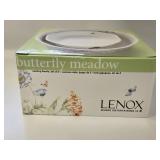 NIB (2) Butterfly Meadow Lenox Serving Bowls