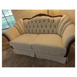 Kingsley French Provincial Loveseat Sofa Couch