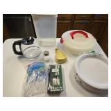 Chinette Paper Plates, Plastic Forks, Cereal