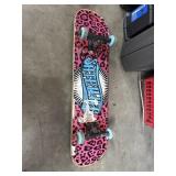 Skating board Pink Leopard ï¿½Skate Lifeï¿½