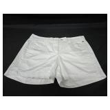 Timmy Hilfiger White Ladies Shorts Sz 2