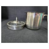 Small Stainless Kuhn Rikon 4th Burner Pot