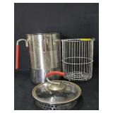 Stainless Kuhn Rikon 4th Burner Pot