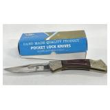 Hand Made Quality Product Pocket Lock Knife