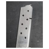 Stainless Steel Colt 1911 45 Auto Magazine.