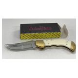 Frost Cutlery Black Paws Folding Knife