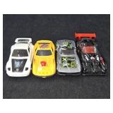 (4) Small Die Cast Cars