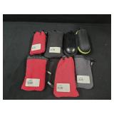(5) NEW RYOT PACKRATZ & (2) Glass Cases