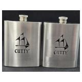 (2) Cutty Flasks