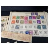 Many Sheets of Stamps