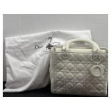 CHRISTIAN DIOR Logo Ultra Matte Calfskin Cannage
