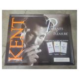Original Kent Portraits of Pleasure Metal Sign