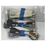 (6) Extron SYM BNCF/0.5 Mini High Resolution